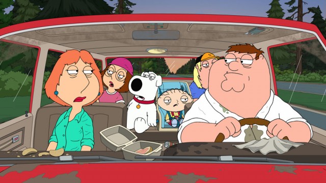 Click to watch 'Bend or Blockbuster' (popup) Family Guy